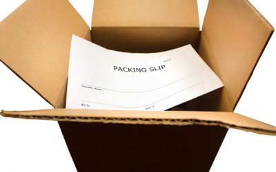Packing Slip Dispatch to Online Customer